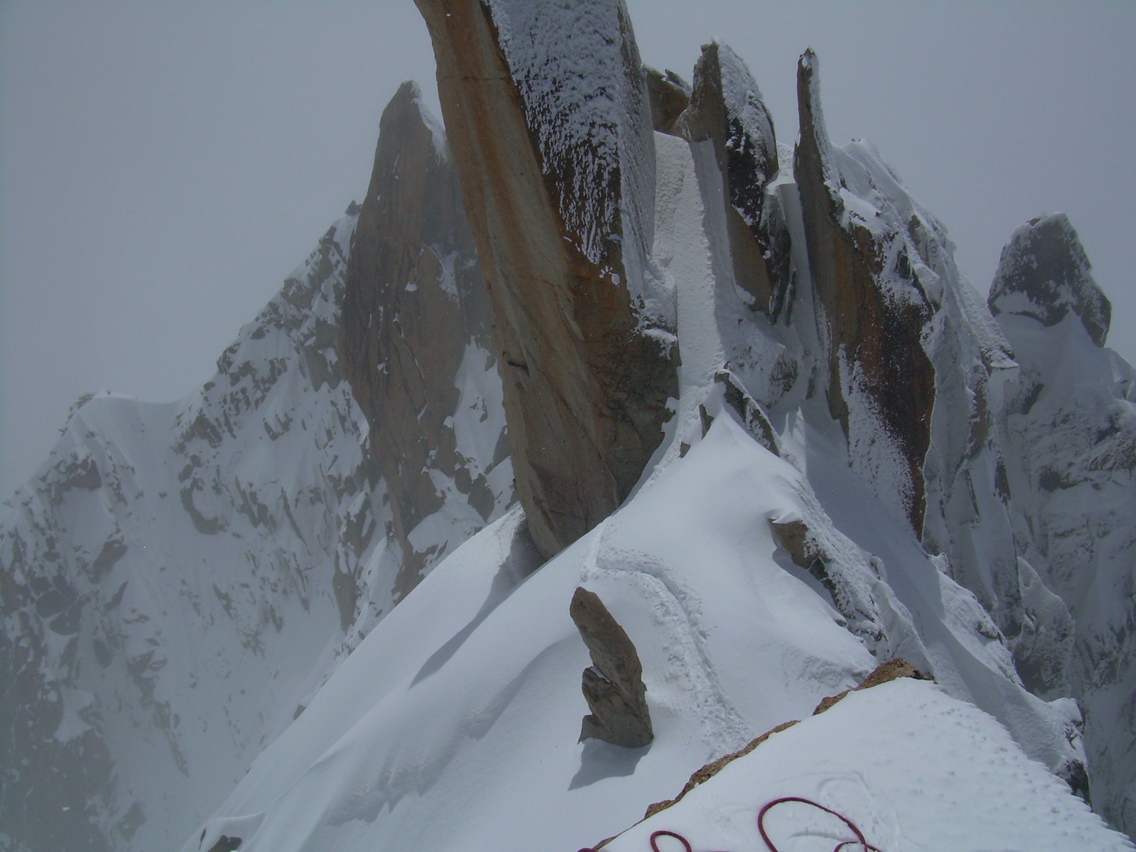 Path back, Cosmiques Arete.JPG